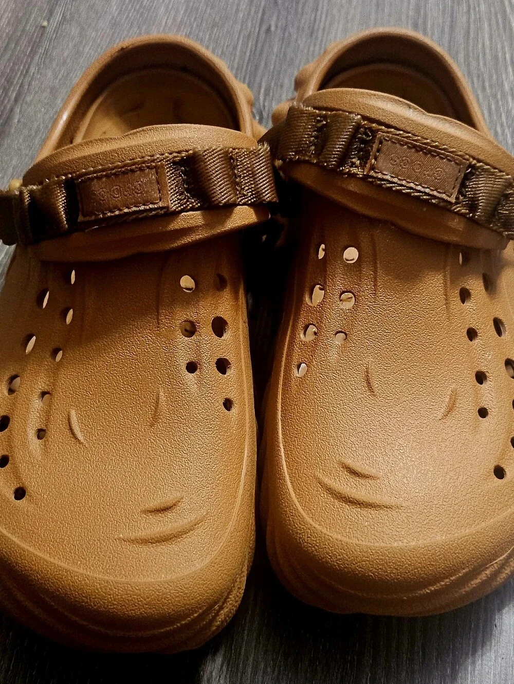 Crocs Echo Clog All Terrain Dessert Colorway Unisex Womens size 9/ Mens size 7